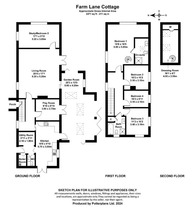 4 bedroom detached house for sale - floorplan