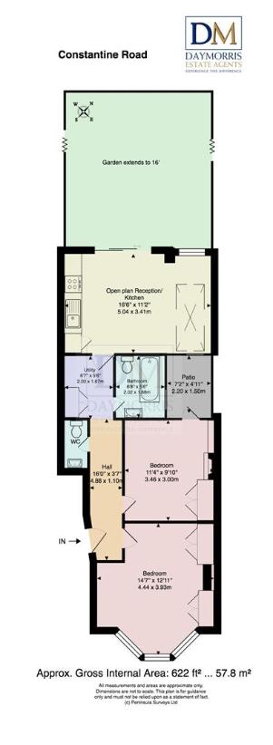 2 bedroom flat for sale - floorplan