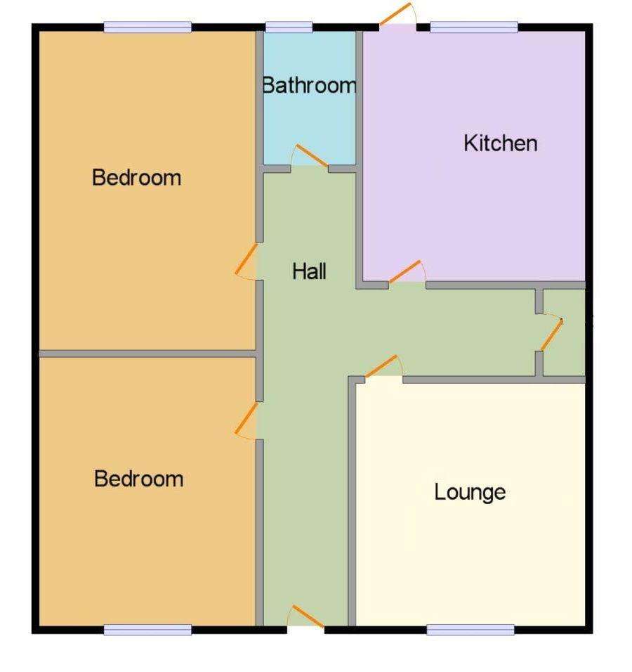 2 bedroom maisonette for sale - floorplan