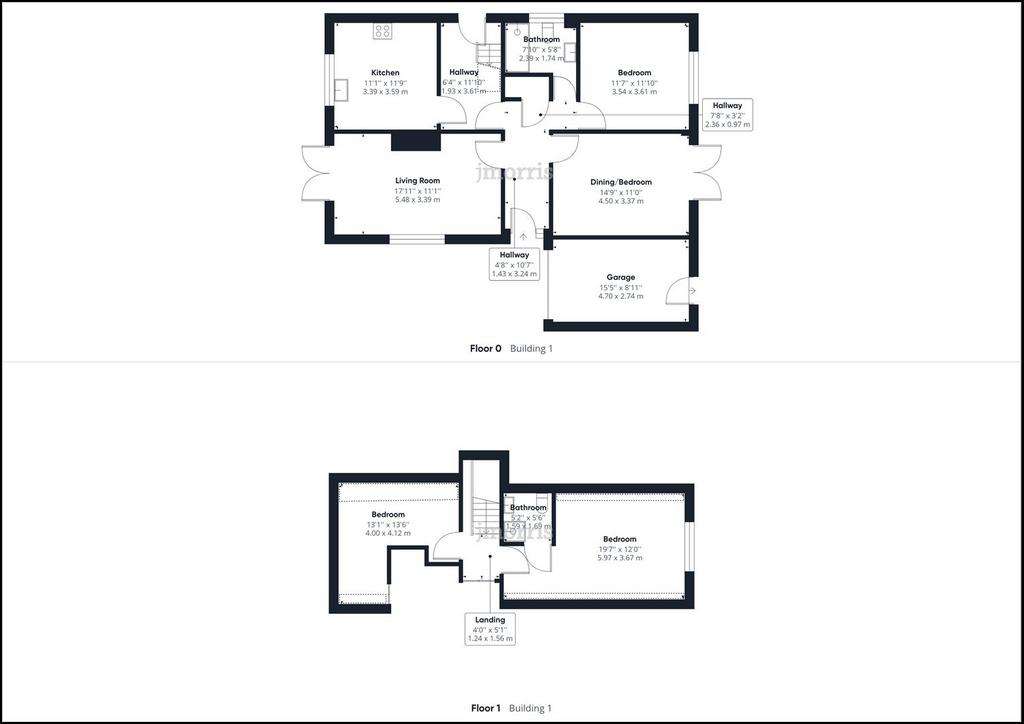 3 bedroom detached bungalow for sale - floorplan