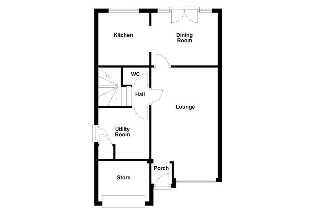 3 bedroom detached house for sale - floorplan