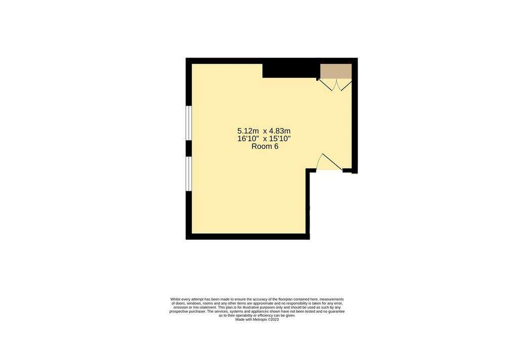 Room to rent - floorplan