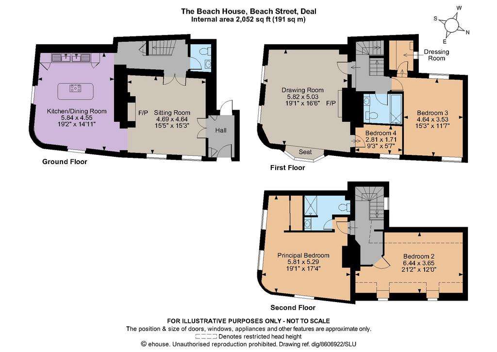 4 bedroom house for sale - floorplan