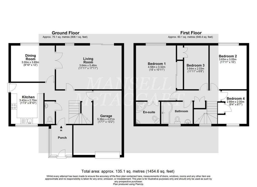 4 bedroom detached house for sale - floorplan