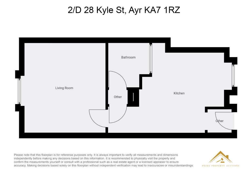 1 bedroom flat for sale - floorplan