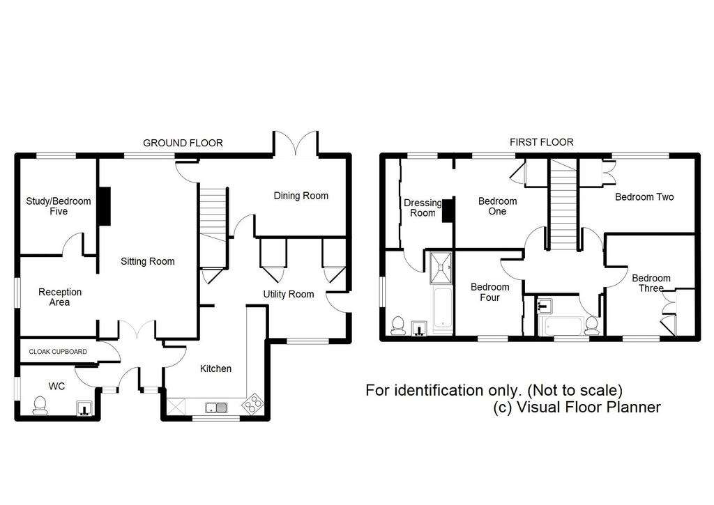 4 bedroom detached house for sale - floorplan