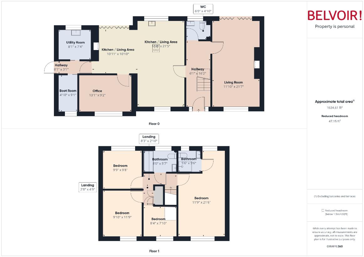 4 bedroom detached house for sale - floorplan