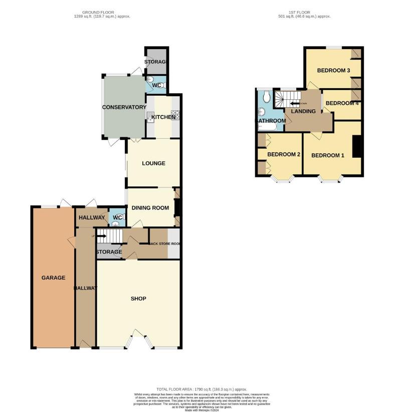 3 bedroom terraced house for sale - floorplan