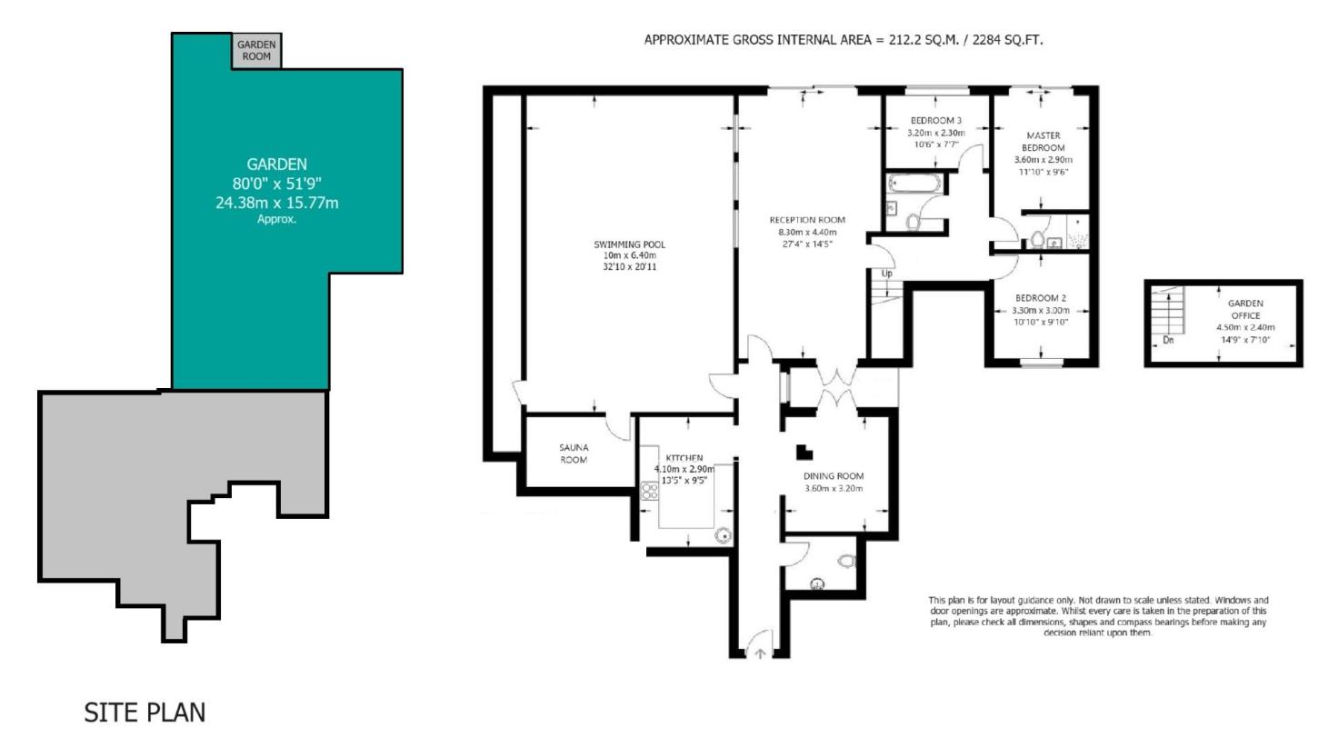 3 bedroom flat for sale - floorplan