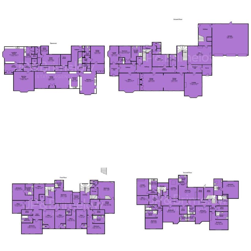 13 bedroom semi-detached house for sale - floorplan