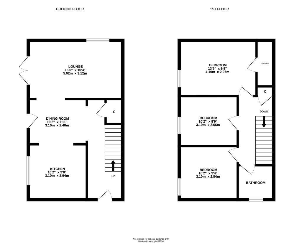 3 bedroom semi-detached house for sale - floorplan