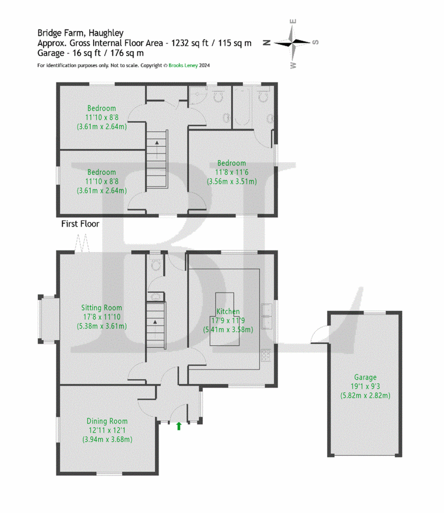 3 bedroom detached house for sale - floorplan