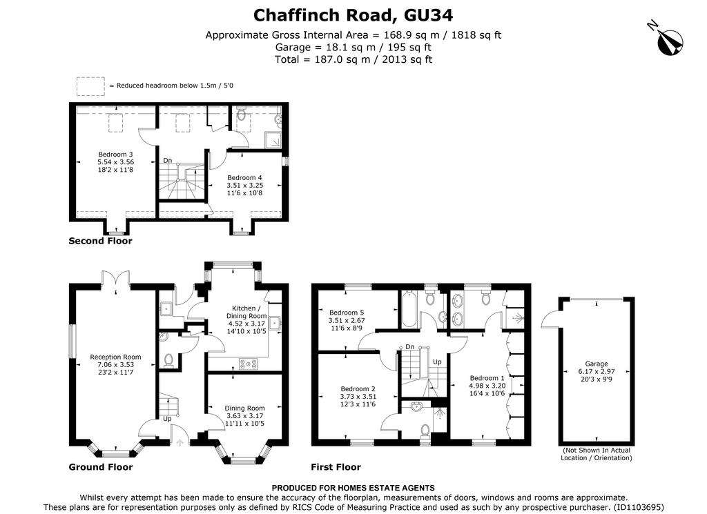 5 bedroom detached house for sale - floorplan