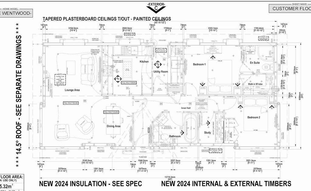 2 bedroom park home for sale - floorplan