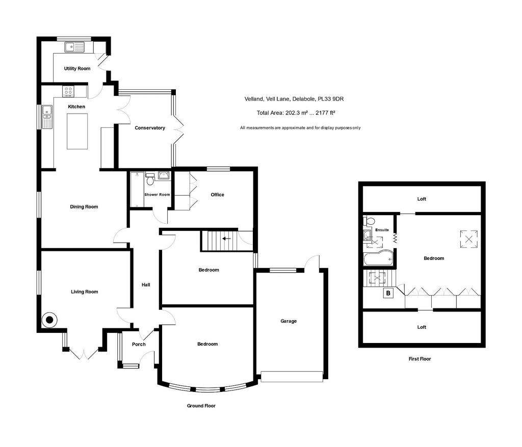 4 bedroom detached bungalow for sale - floorplan