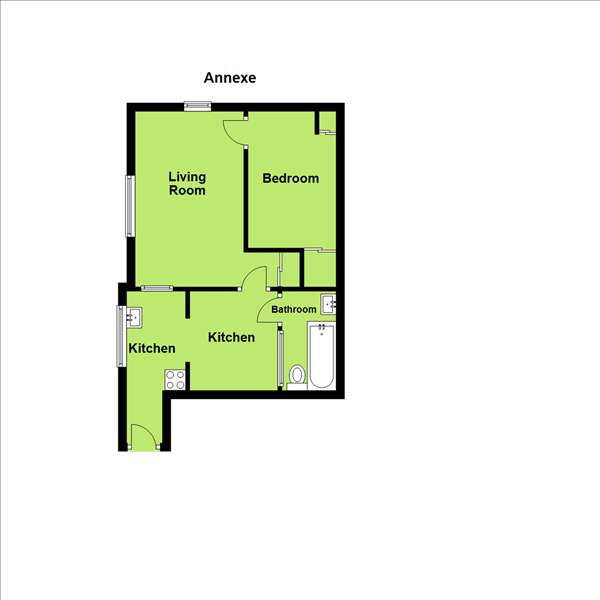 3 bedroom detached bungalow for sale - floorplan