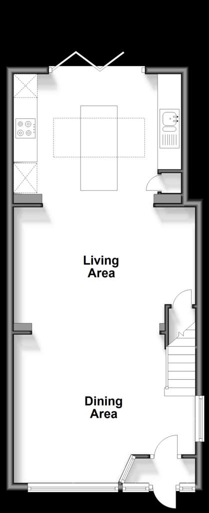 3 bedroom semi-detached house for sale - floorplan