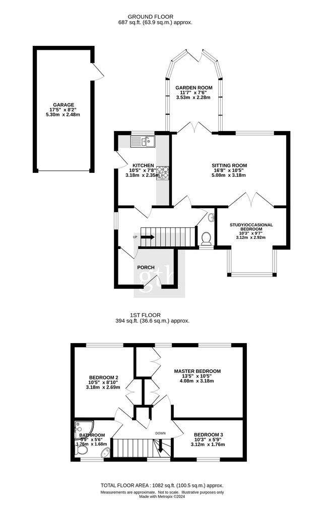 4 bedroom detached house for sale - floorplan