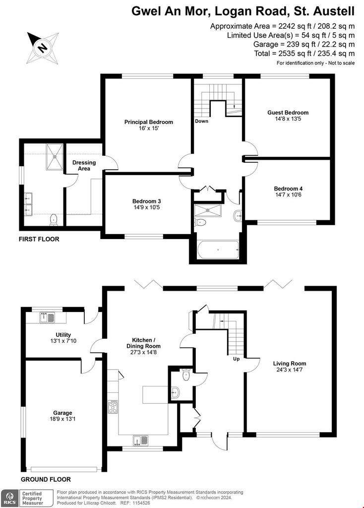 4 bedroom detached house for sale - floorplan