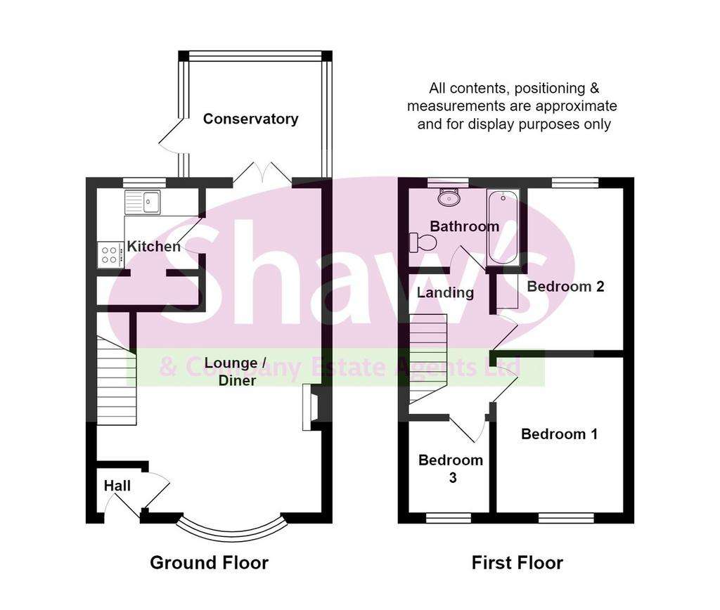 3 bedroom detached house for sale - floorplan