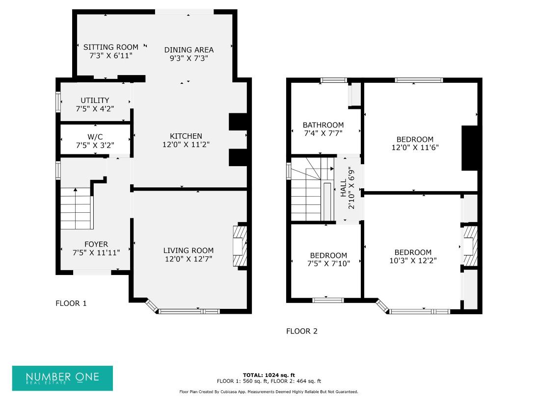 3 bedroom detached house for sale - floorplan