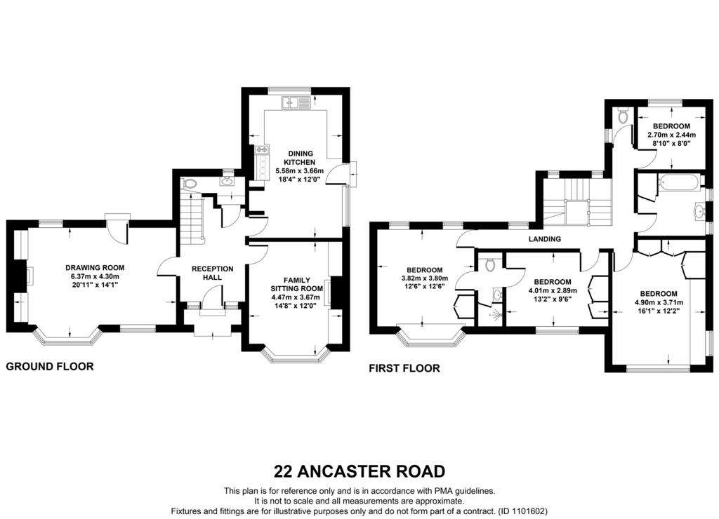 4 bedroom detached house for sale - floorplan