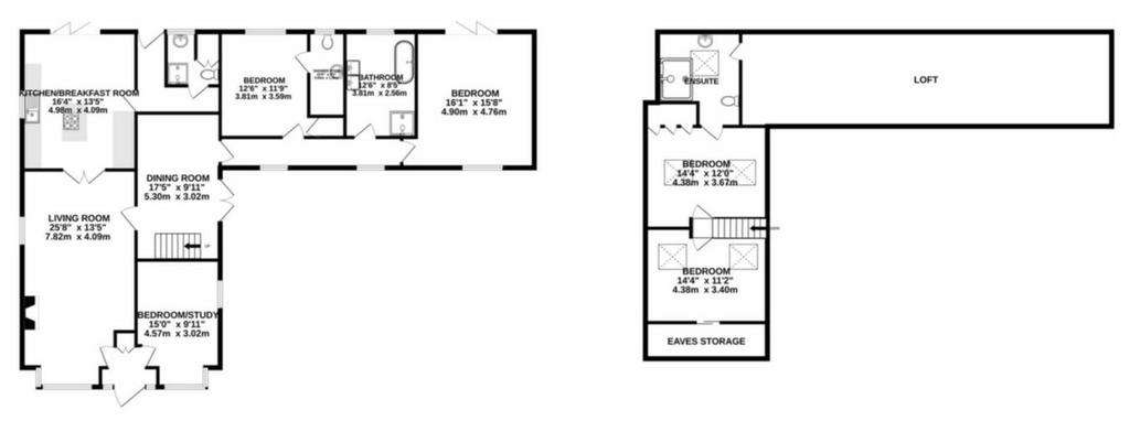 5 bedroom detached bungalow for sale - floorplan