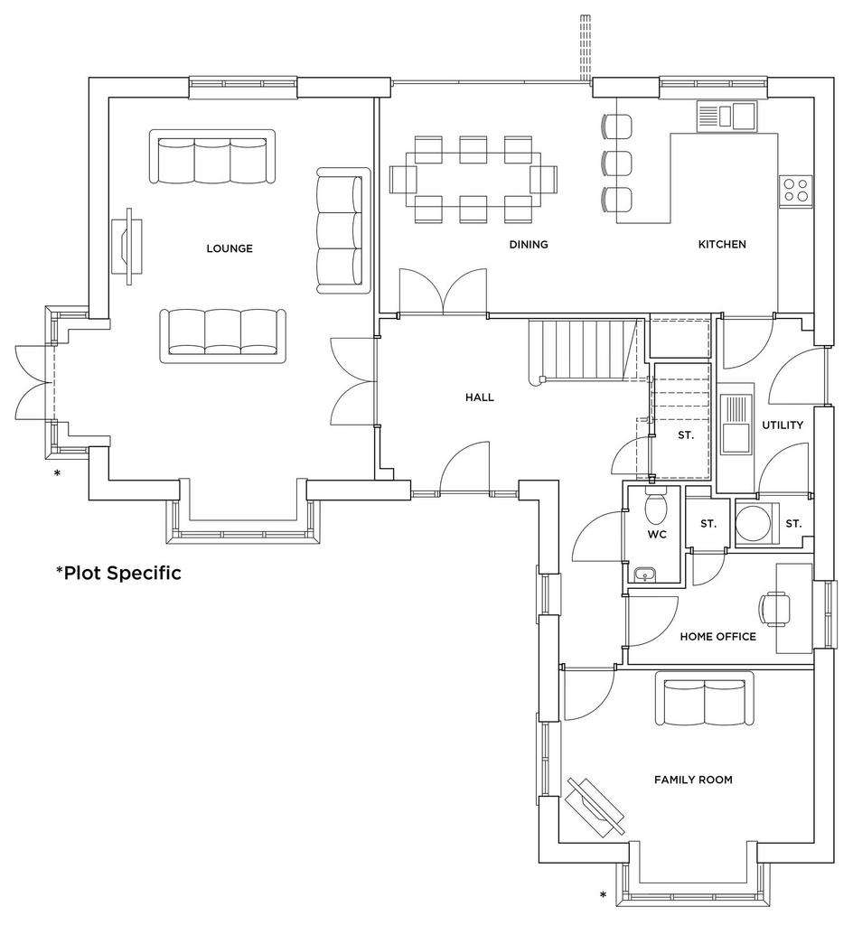 5 bedroom detached house for sale - floorplan