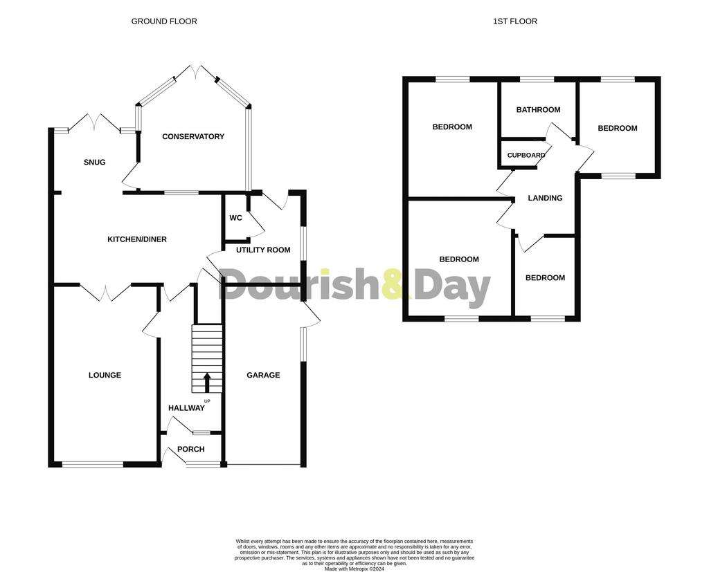 4 bedroom detached house for sale - floorplan