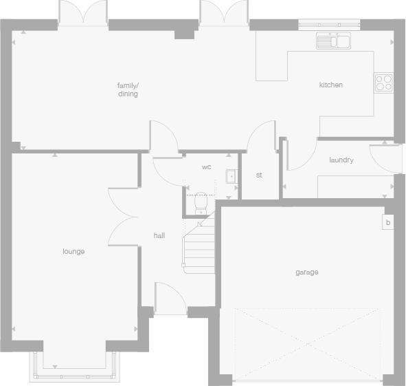 5 bedroom detached house for sale - floorplan