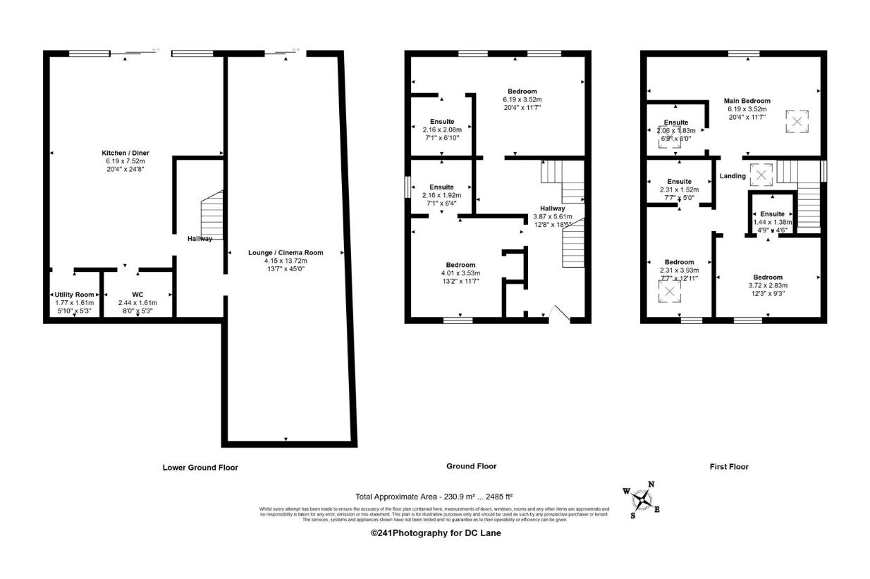 5 bedroom property for sale - floorplan