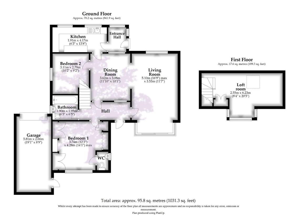 3 bedroom detached house for sale - floorplan