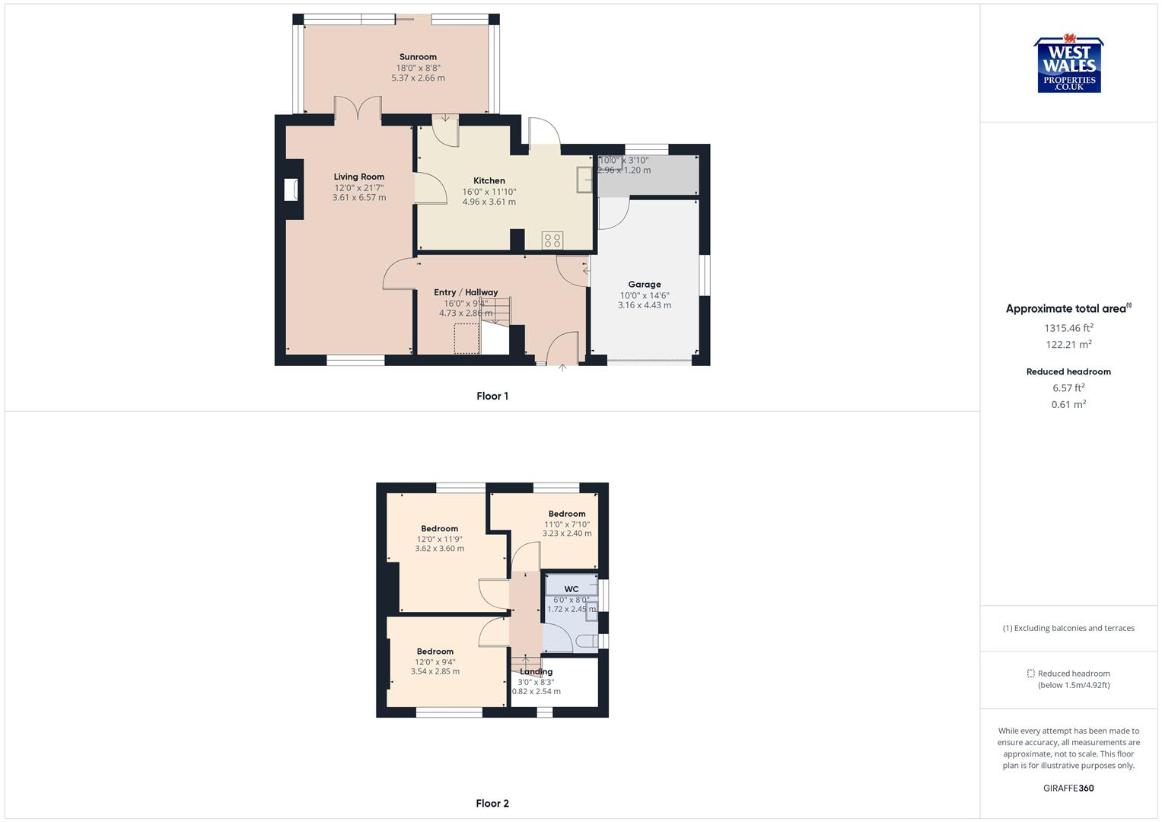 3 bedroom semi-detached house for sale - floorplan