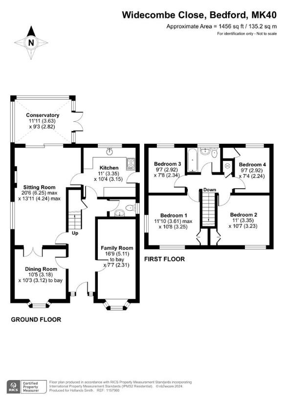 4 bedroom detached house for sale - floorplan