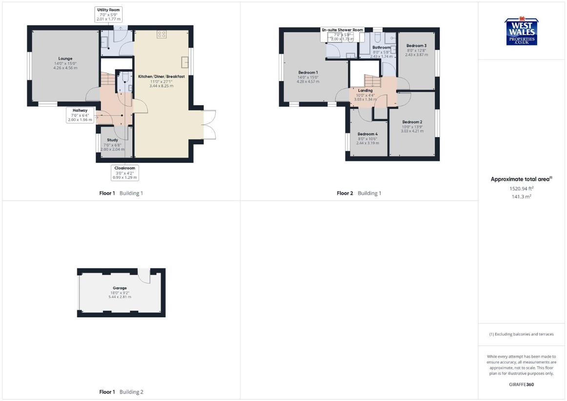 4 bedroom detached house for sale - floorplan