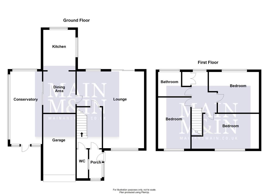 3 bedroom detached house for sale - floorplan