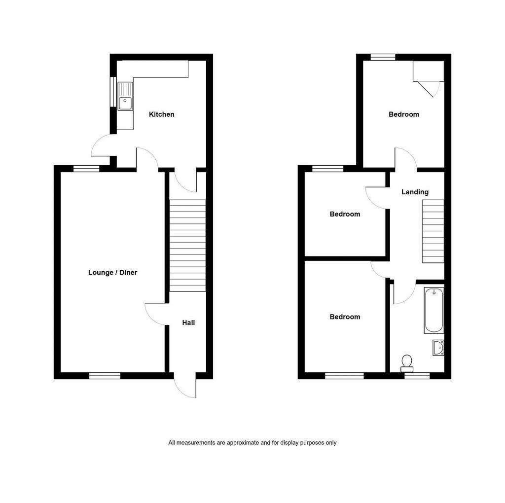 3 bedroom semi-detached house for sale - floorplan