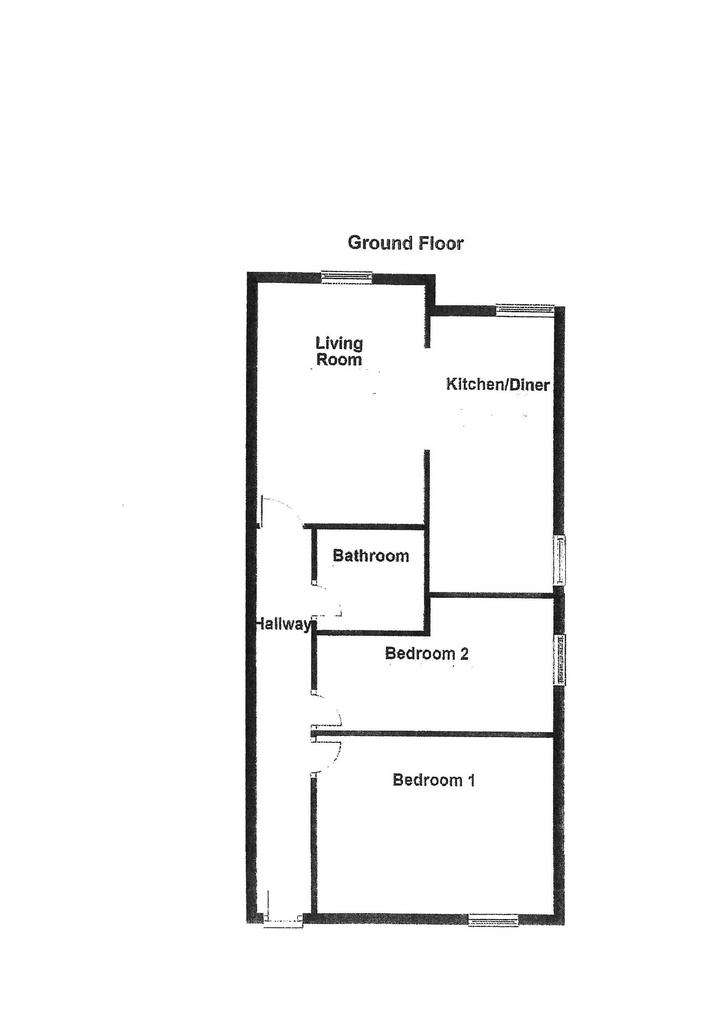 2 bedroom flat for sale - floorplan