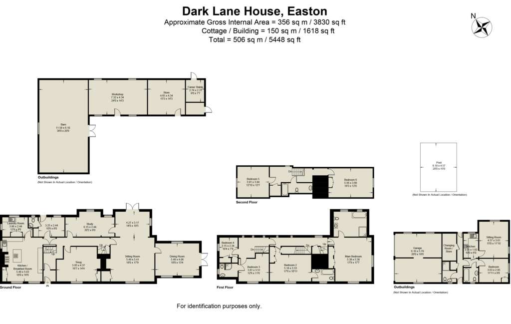 6 bedroom detached house for sale - floorplan