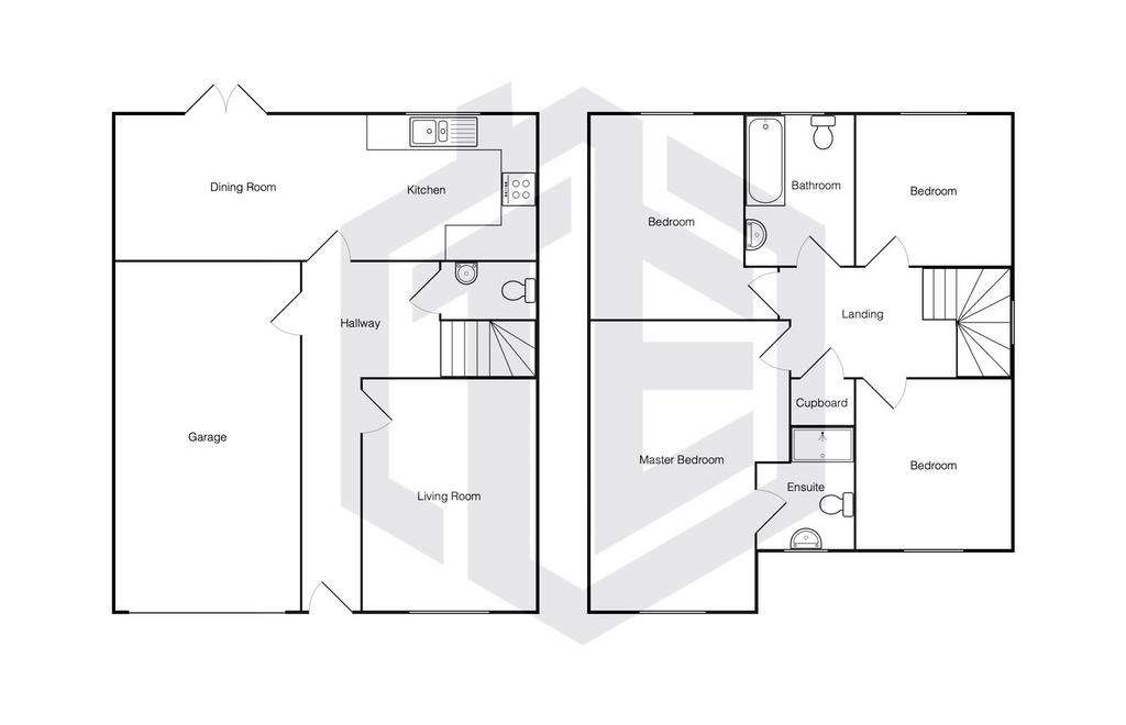 4 bedroom detached house for sale - floorplan