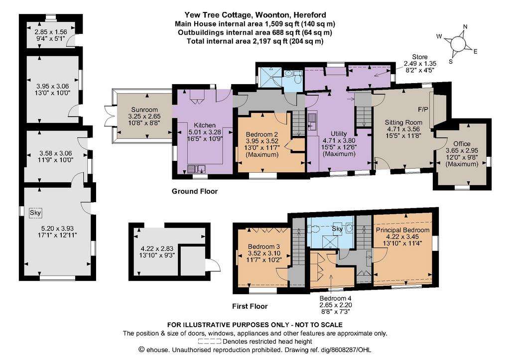 4 bedroom detached house for sale - floorplan