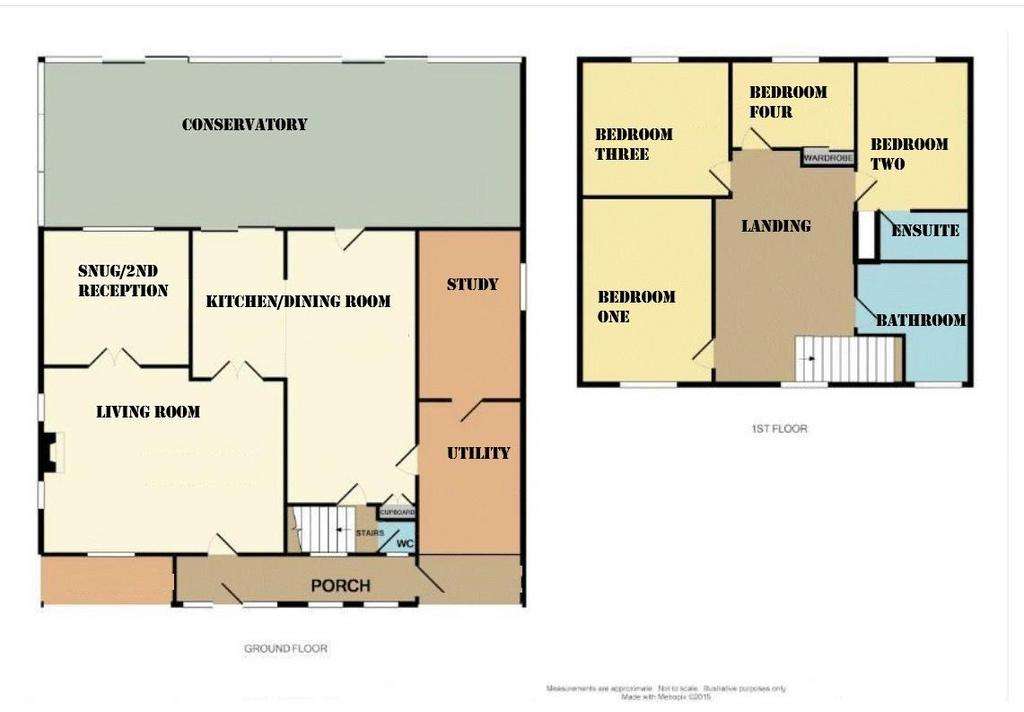 4 bedroom detached house for sale - floorplan