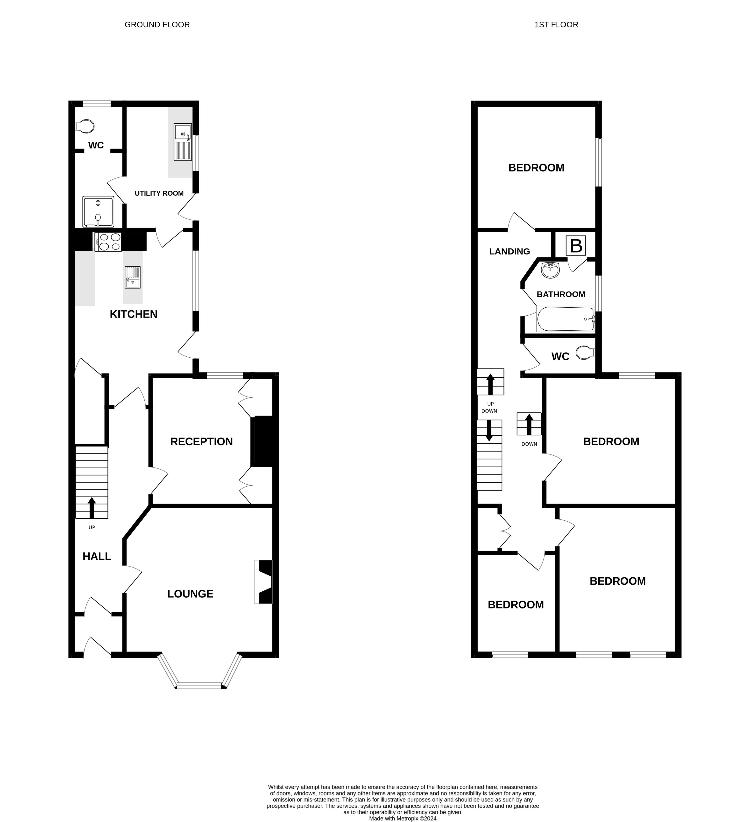 4 bedroom detached house for sale - floorplan