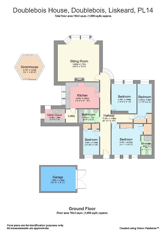 4 bedroom flat for sale - floorplan