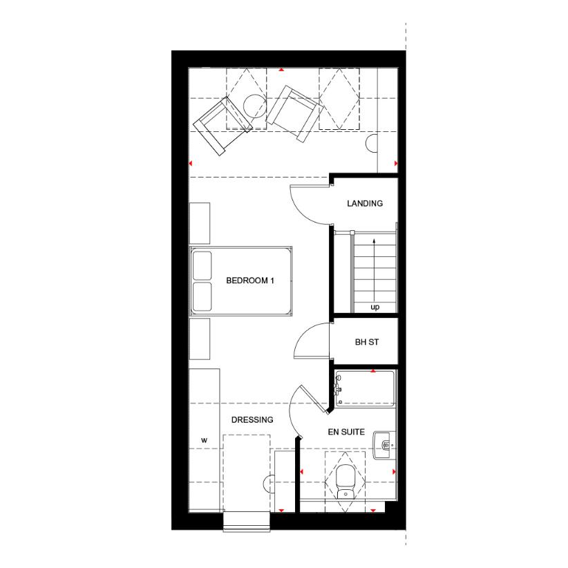 3 bedroom terraced house for sale - floorplan