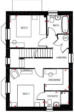 4 bedroom detached house for sale - floorplan