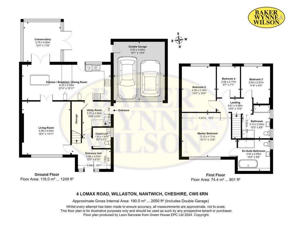 4 bedroom detached house for sale - floorplan