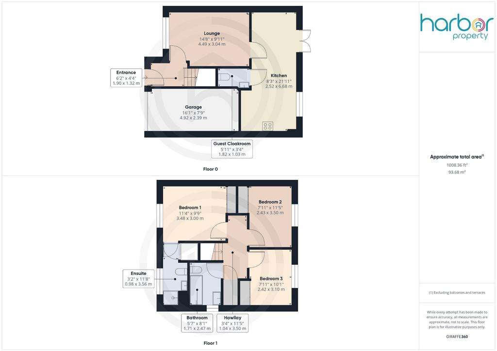 3 bedroom detached house for sale - floorplan