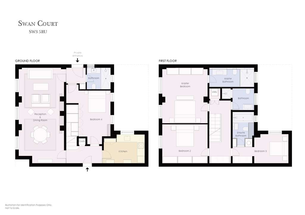 4 bedroom flat to rent - floorplan