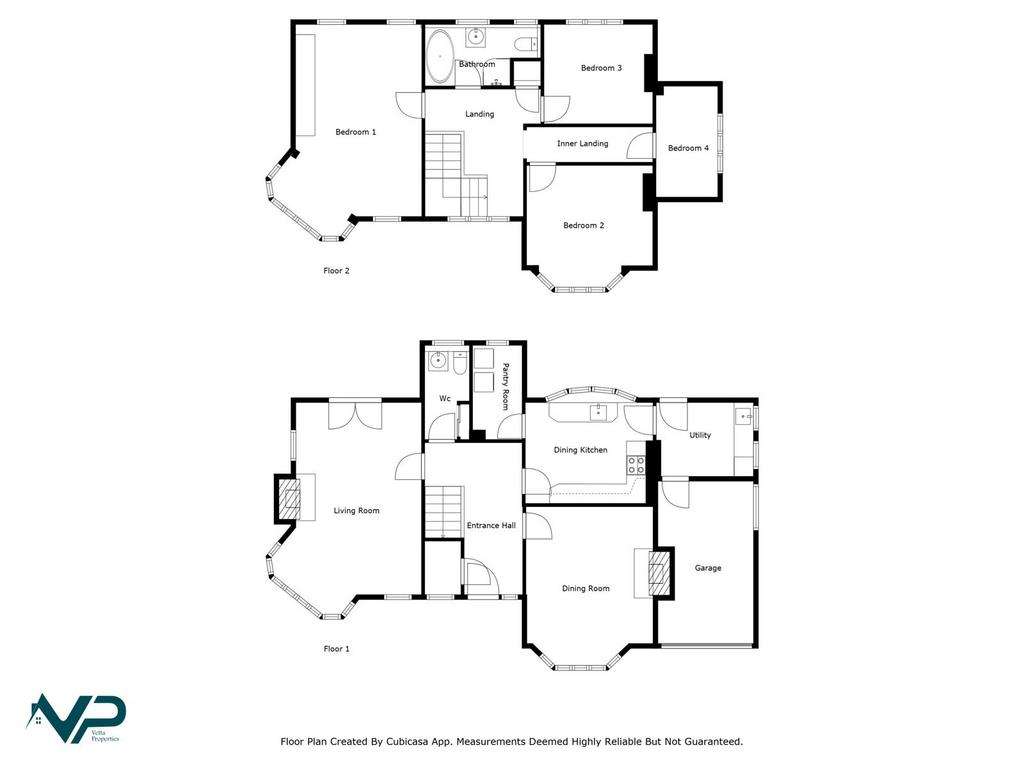 4 bedroom detached house for sale - floorplan